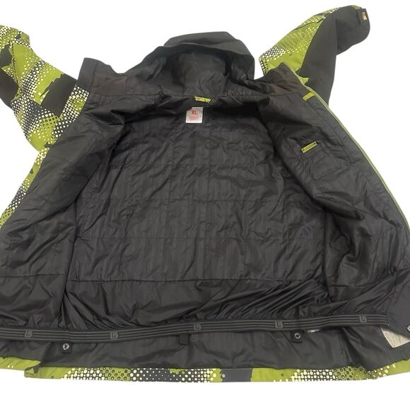 Burton Snowboard Jacket Phantom Unisex XL Digital Camo Green Black - Picture 11 of 12